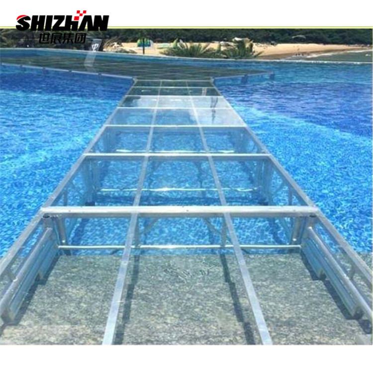 Outdoor Indoor Fashion Show Wedding Aluminum Stage Platform Acrylic Event