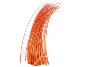 Quality Millinery Supplies Ostrich Feather Quill with Dyed Pattern 50-55cm wholesale