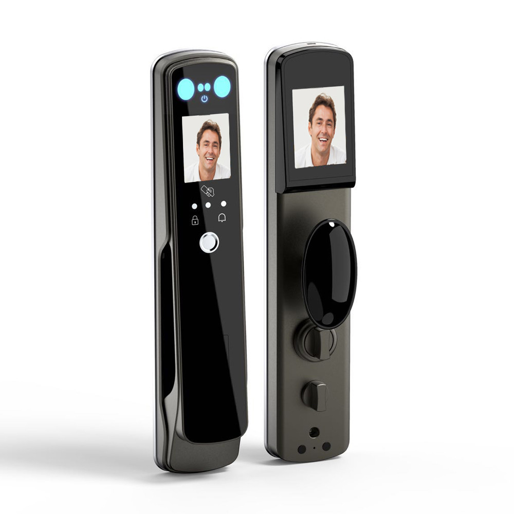 No Contact Fingerprint Door Lock Palm Face Recognition