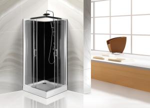 Quality Square White ABS Tray Corner Shower Cabins 900 X 900 CE SGS Certification wholesale