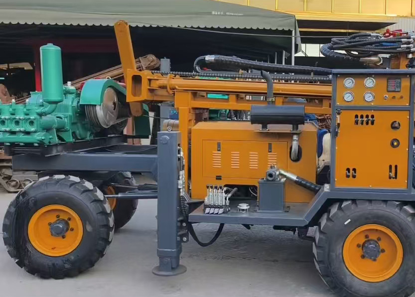 200 Meter Trailer Type Water Well Drilling Rig Manufacturer