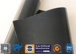 Black PTFE Coated Fiberglass Fabric 0.25mm Cloth For Hot Press