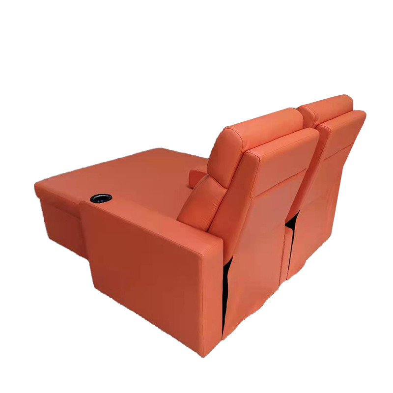 Contemporary Reclining Power Sofa With Adjustable Headrest