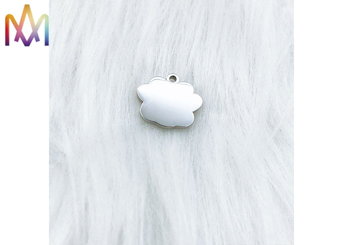 14x16mm SS Handcrafts Cat Pad Personalized Pet Charms