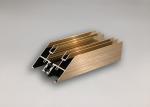 6061 T6 Mill Finish Thermal Break Aluminum Profile For Glass Building Frame