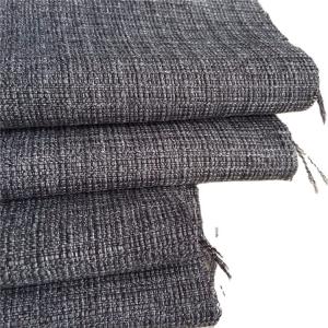 Quality 300D 275gsm Cationic Polyester Jacquard Slub Chenille Fabric for Furniture Upholstery wholesale