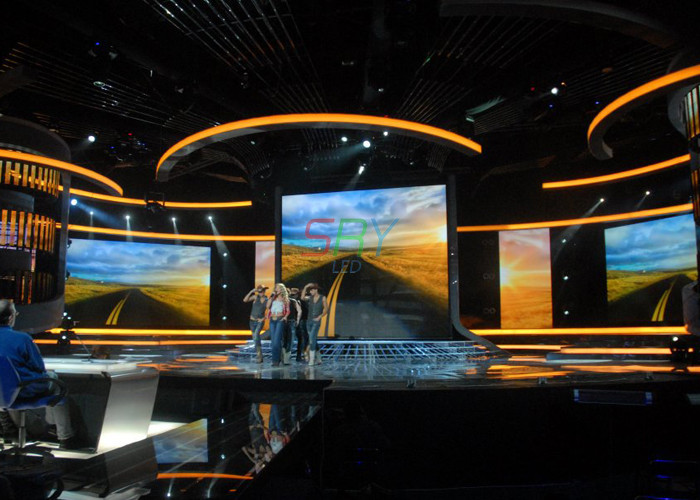 Light Weight Indoor LED Display Sign 576MM X 576MM LED Screen Stage Backdrop