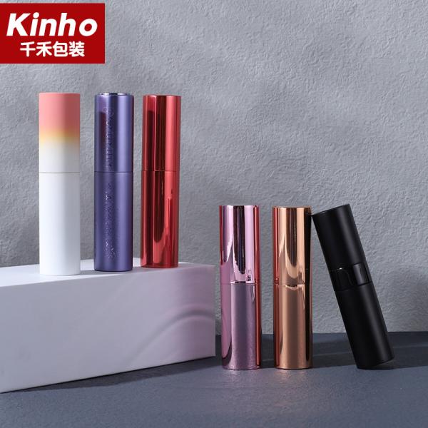 8ml 10ml Aluminum Perfume Sprayer Twist Up Glass Bottle Refillable Empty Perfume