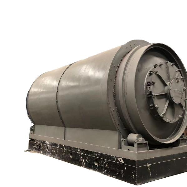 18mm Plate Thickness Tire Pyrolysis Machine for Rubber Oil Recycling Production