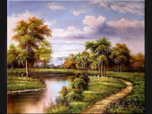Quality Cheap Beautiful House / Apartment Wall Paint Handmade Oil Painting, GDFT141 wholesale