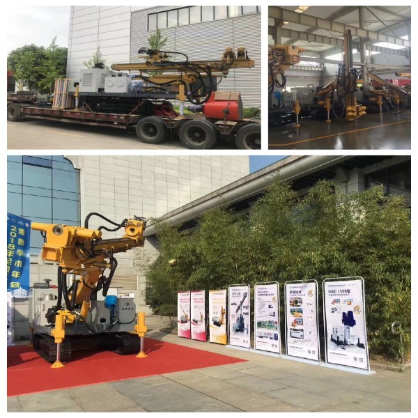 Self-Propelled Crawler Function Engineering Drilling Rig for Rock Formations and Broken Layers in Palestine