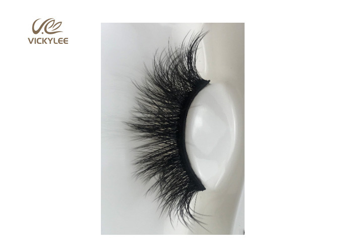 Whole Strip Synthetic Fiber 7D Mink Volume Eye Lashes