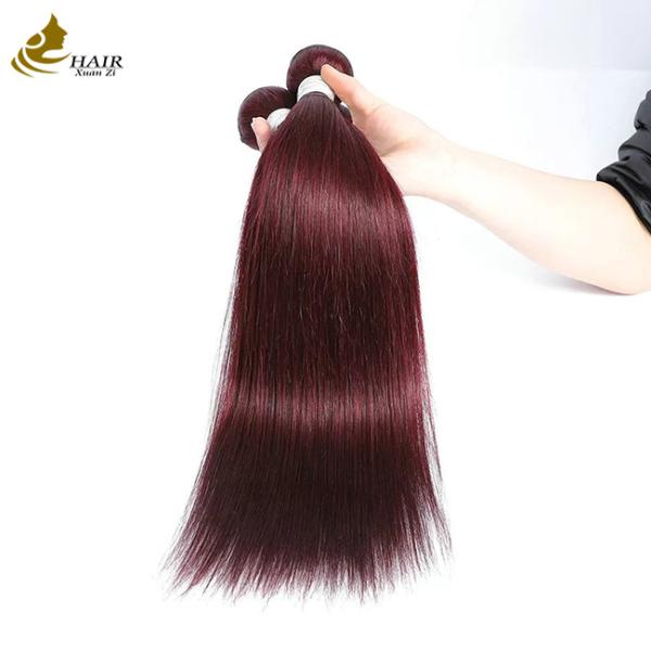 99j Burgundy Body Wave Bundles Brazilian Virgin Remy Human Hair Extension