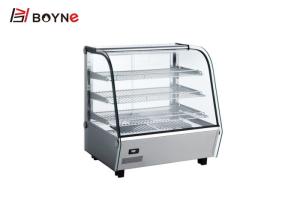 Quality Stainless Steel Heated Display Cabinet Food Pie Chicken Warmer Showcase wholesale