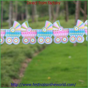 Quality micro trian item paper garland wholesale