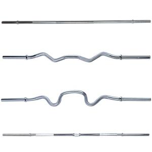 Quality Multifunctional Curve Weightlifting Straight Bar Unisex Olympic Barbell Weight wholesale