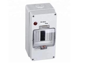 Quality IP66 ABS Weatherproof Distribution Box Plastic Surface Waterproof wholesale