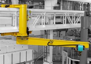 Quality Europe Style Wall Mounted Slewing Jib Crane Hoist Anti Derailment wholesale