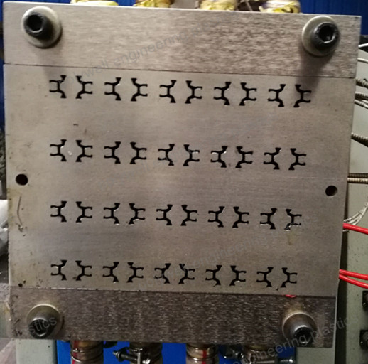 PA66 Plastic Extruding Moulding Dies for Thermal Break Strips Extruder Mold