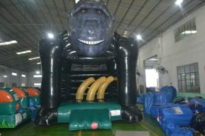 Quality PVC Tarpaulin Inflatable Gorilla Themed Bouncer House wholesale
