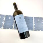 Luxury Leather Sticker Packaging Wine Label Waterproof Embossed Red Wine Labels