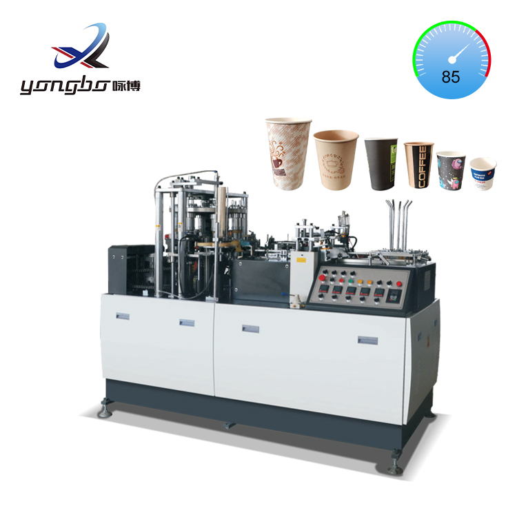 Paper Specification 150-350 GSM Single/Double PE Coated Paper Fully Automatic Disposable Paper Cup Forming Machine in Korea