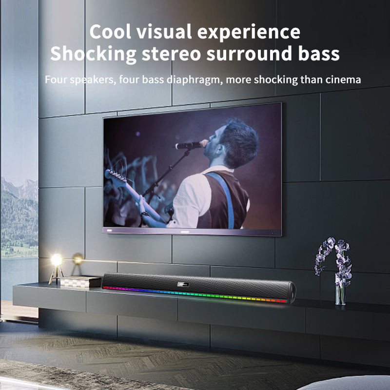 TV Home Theatre System Wireless Multimedia SoundBar with Subwoofer and Playtime 4-6 Hours