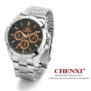Quality CHENXI Branding Watches Rose Gold 019A Stainless Steel Watch Quartz Movement Watches Man Business Watch wholesale