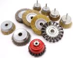 Parallel Stainless Steel Wire Wheel Grinding Brush Angle Grinder Root Carving