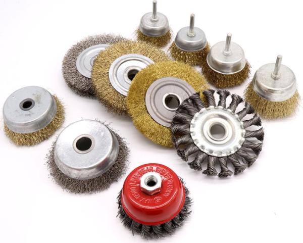 Parallel Stainless Steel Wire Wheel Grinding Brush Angle Grinder Root Carving