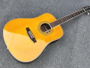 Quality Top quality Log color 28 Style classic acoustic guitar,Solid Spruce top,41&quot; rosewood back and side acoustic Guitar wholesale