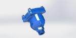 Epoxy Coating Air Flow Control Valves Stainless Steel 304