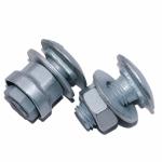 High Visible Aashto M180 Steel Highway Guardrail Accessories Bolt And Nut Road