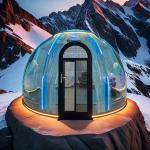 Outdoor Luxury Transparent Inflatable Bubble Room Camping Hotel Tent House Dome