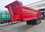 3 Axle Coal Rear Dumping 100 Tons Dump Semi Trailer