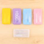 Stainless steel nail suits 9.5*5*1.5cm PP+stainless four colors logo customized