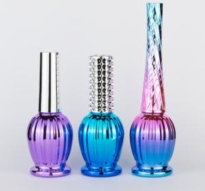 Quality 10 15 Ml Colored Nail Polish Glass Bottles For Nail Polish UV Gel Glue Bottles wholesale