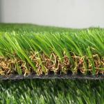 Pu Back Pet Friendly Fake Lawn / Artificial Leisure Grass High Performance