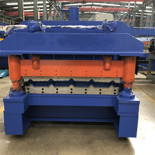 Automatic Galvanized Metal Tile Glazed Metal Roofing Panel Sheets Roll Forming Machine