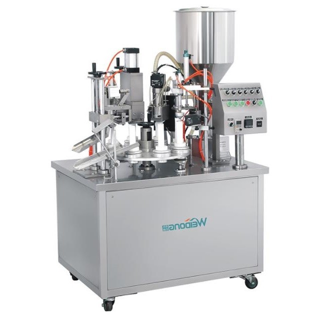 1.5KW Stable Tube Filling And Sealing Machine Rustproof Semi Automatic