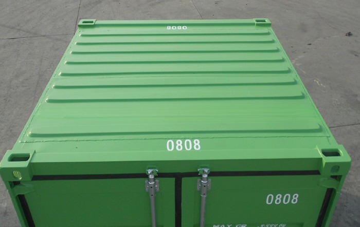 9.95CBM Capacity Customized 8ft 8 Foot Mini Shipping Container Whole Sale Dry Steel Container in Tianjin Shanghai Qingdao