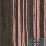 Engineered Wood Veneer Ebony Wood Veneer 0.15-0.55 mm Thickness