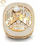 Stainless National College Custom Championship Ring