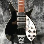 Custom 2021 Rickenbacker Style 350 Limited Edition Electric Guitar Herringbone