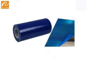 Quality Blue Color Sheet Metal Protective Film 50 Micron Thickness With Polyethylene Material wholesale
