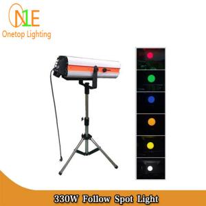 Quality 330W 350W 15R DMX512 Follow Spot Light DJ Stage Lighting Led Effect Light Wedding Light wholesale