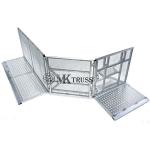 Stage Performance Original Black Aluminum Safety Crowd Control Barrier for Sal