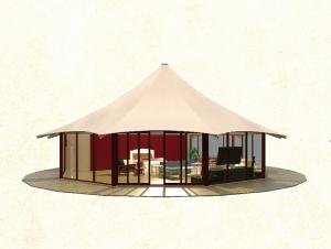 Quality High Strength Luxury Resort Tents Weather Resistance Easy Installation wholesale