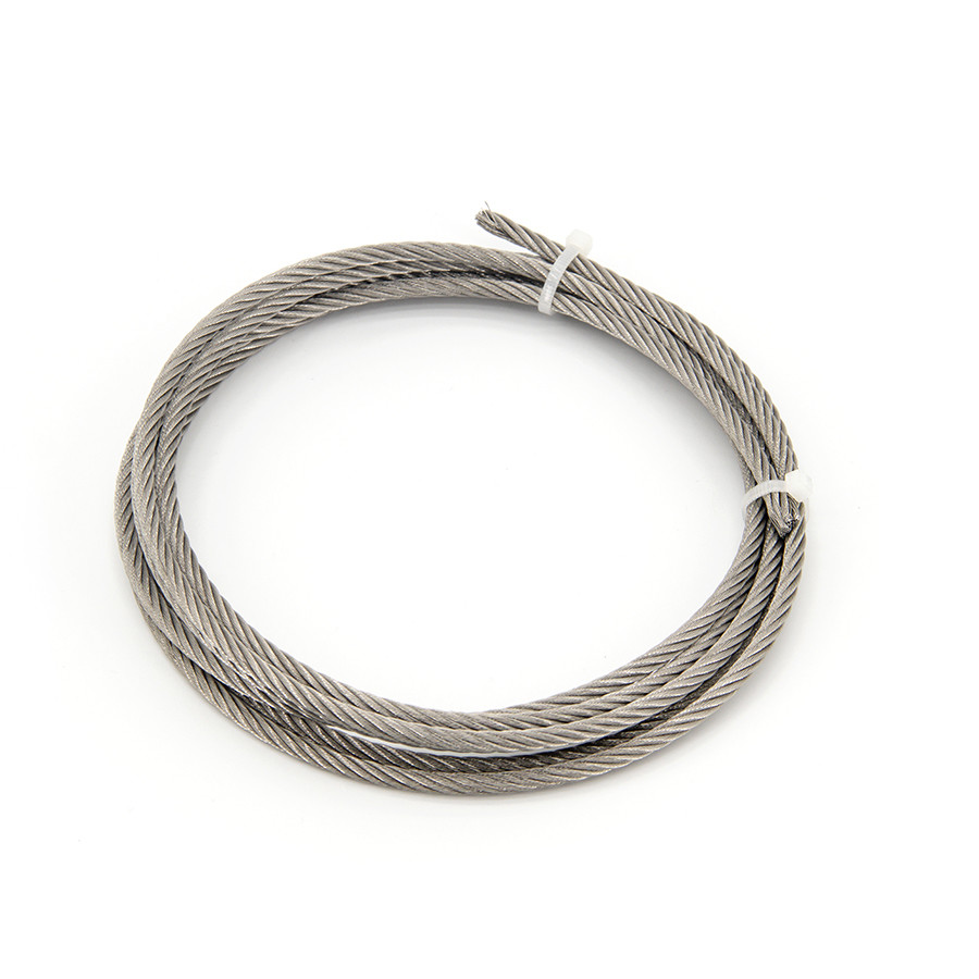 0.8 Mm Easy Operation 7x7 Stainless Steel Wire Rope Durable 300 Series Grade