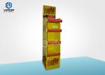 Colorful Printing Cardboard Display Shelves Professional For Baby Beverages